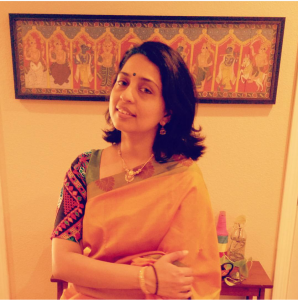Outfit of the day: pairing a blouse with Kutch embroidery with a silk saree