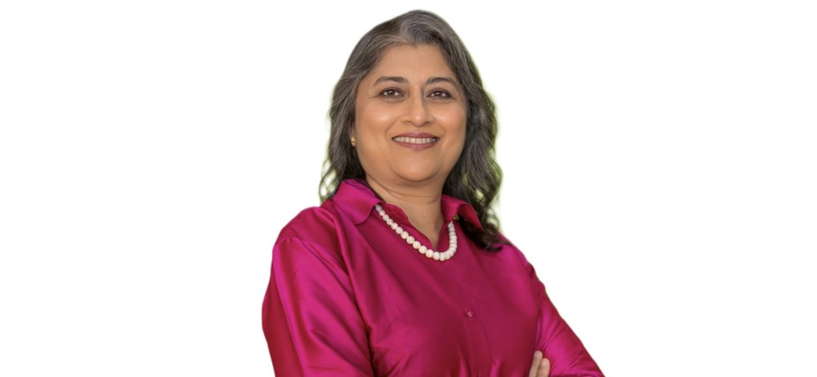 A front profile of Dr. Suchitra Dalvie.